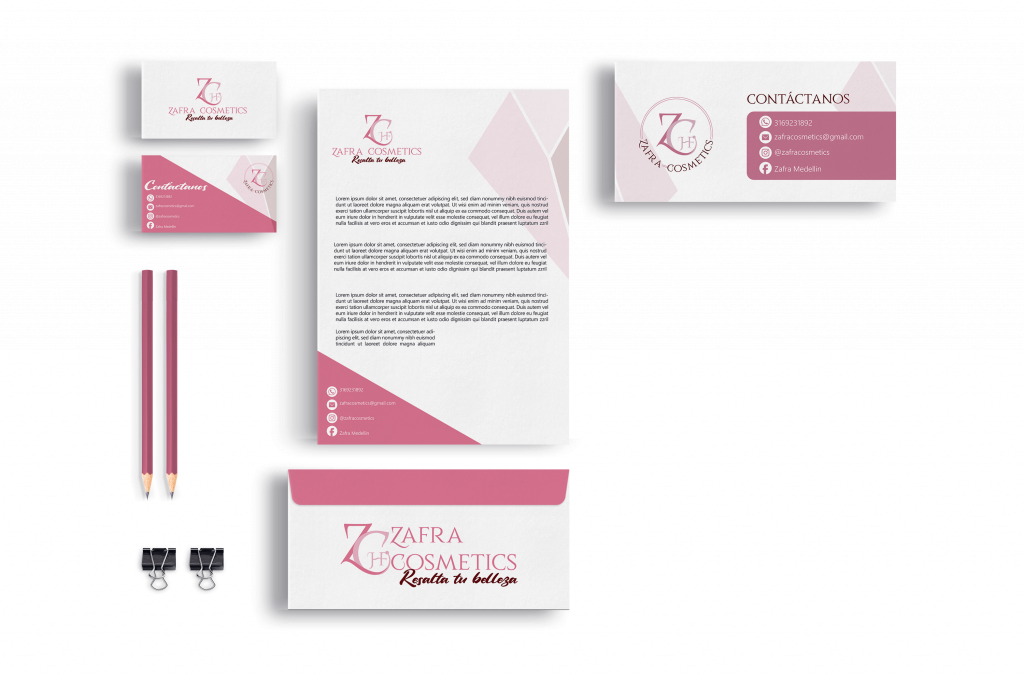 Diseño de pepeleria corporativa